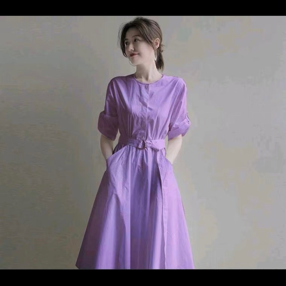 Purple dress